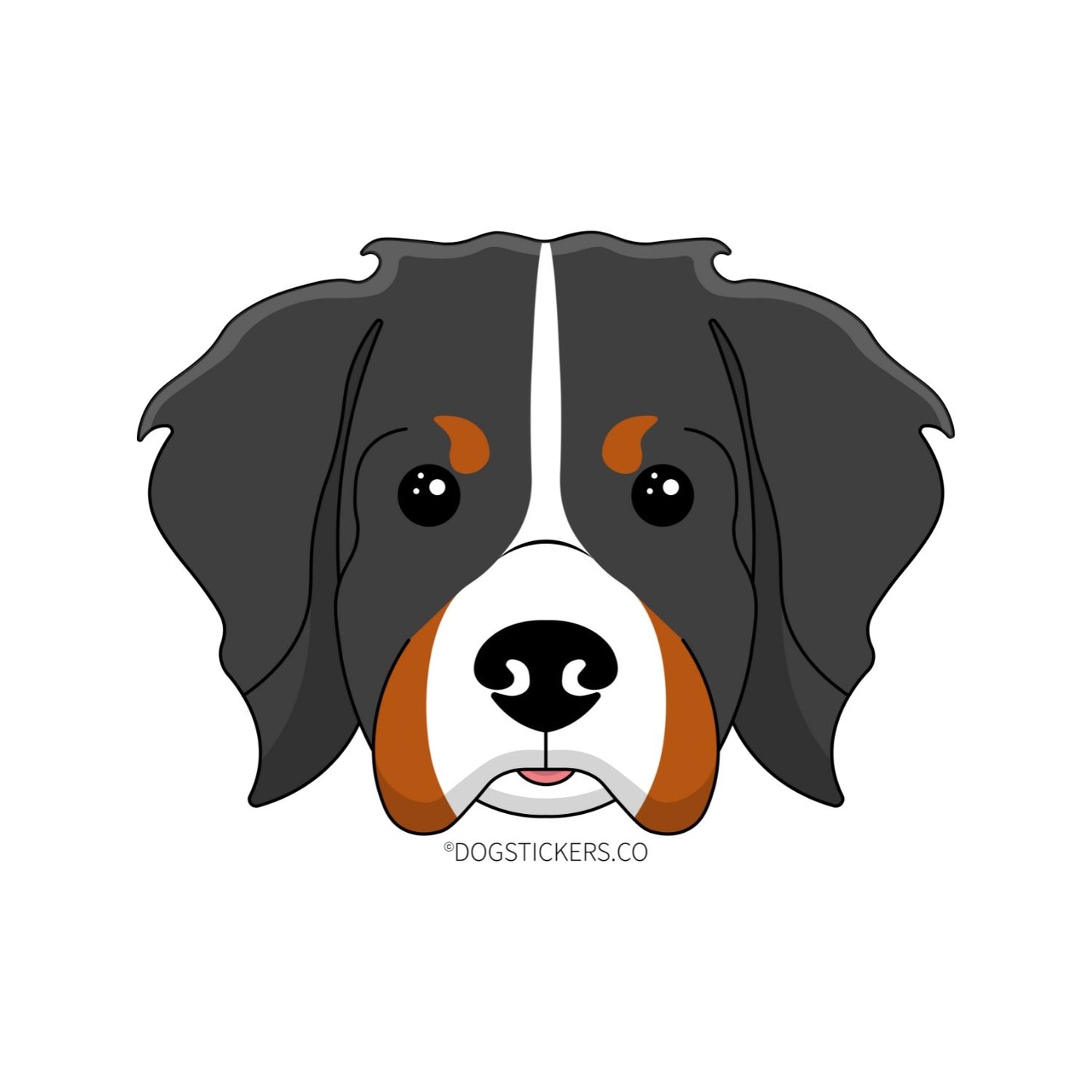 Bernese Mountain Dog - Dogstickers.co