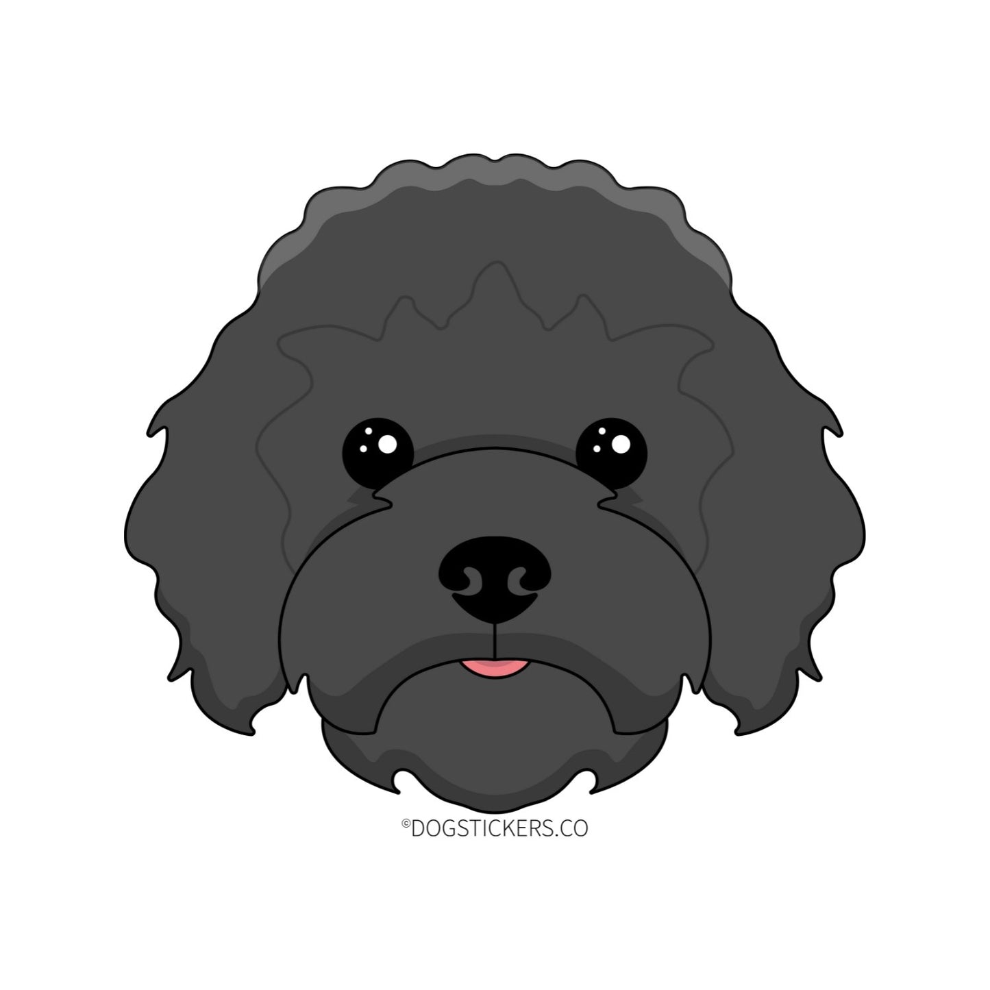 Cavapoo Dog Sticker - Dogstickers.co