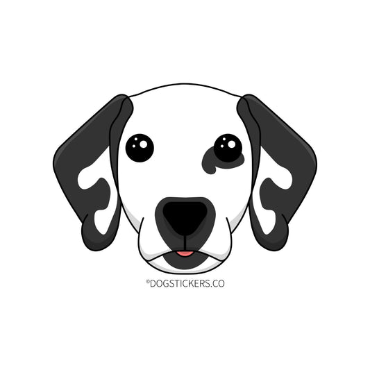 Dalmatian Dog Sticker - Dogstickers.co
