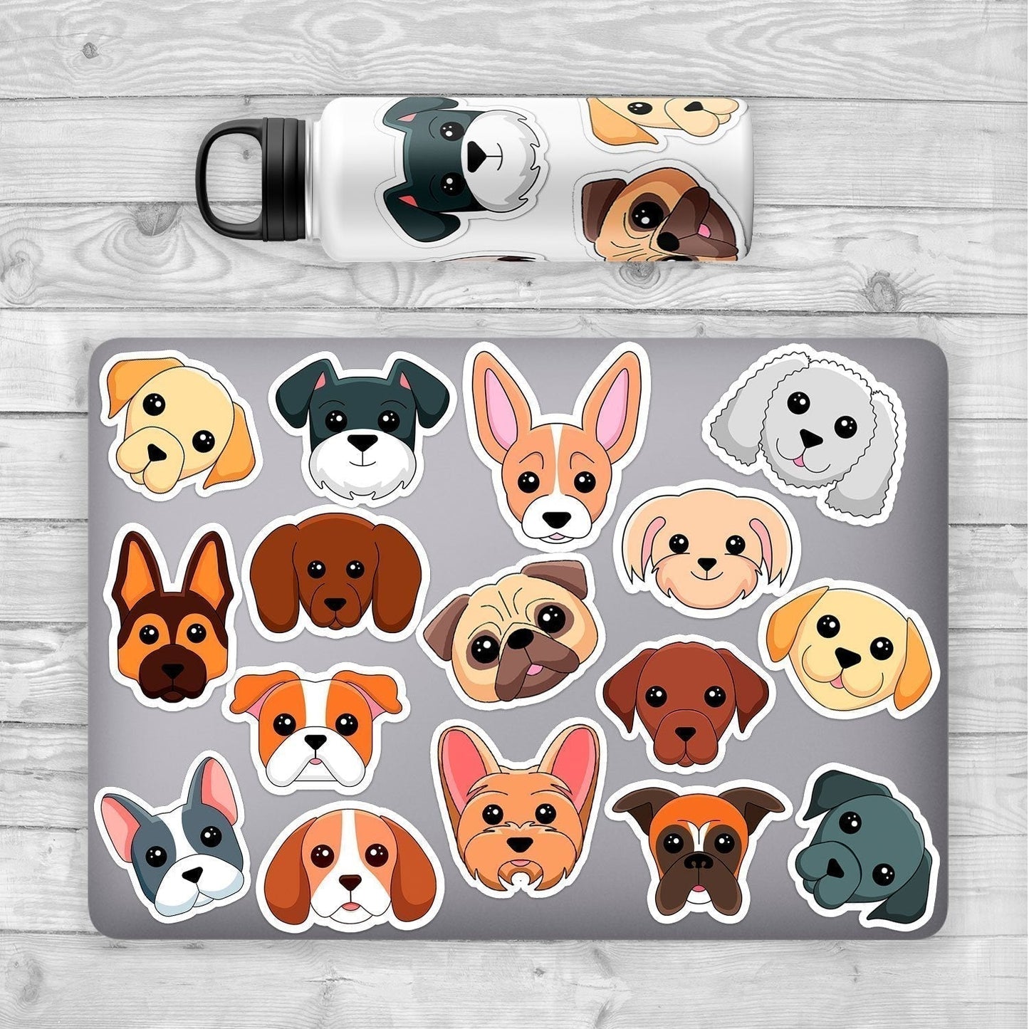 Dorkie Custom Sticker - Dogstickers.co