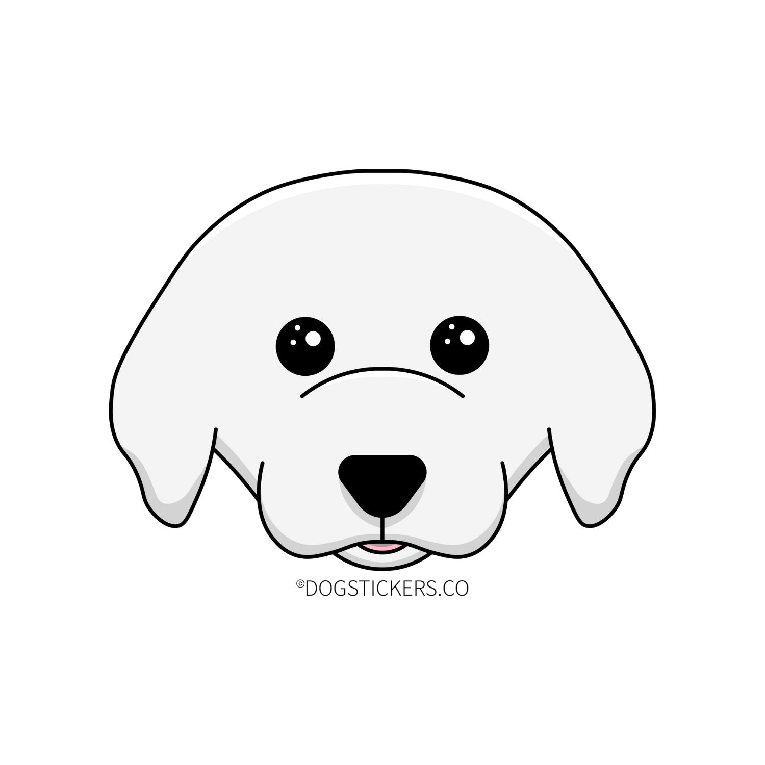 Great Pyrenees Sticker - Dogstickers.co