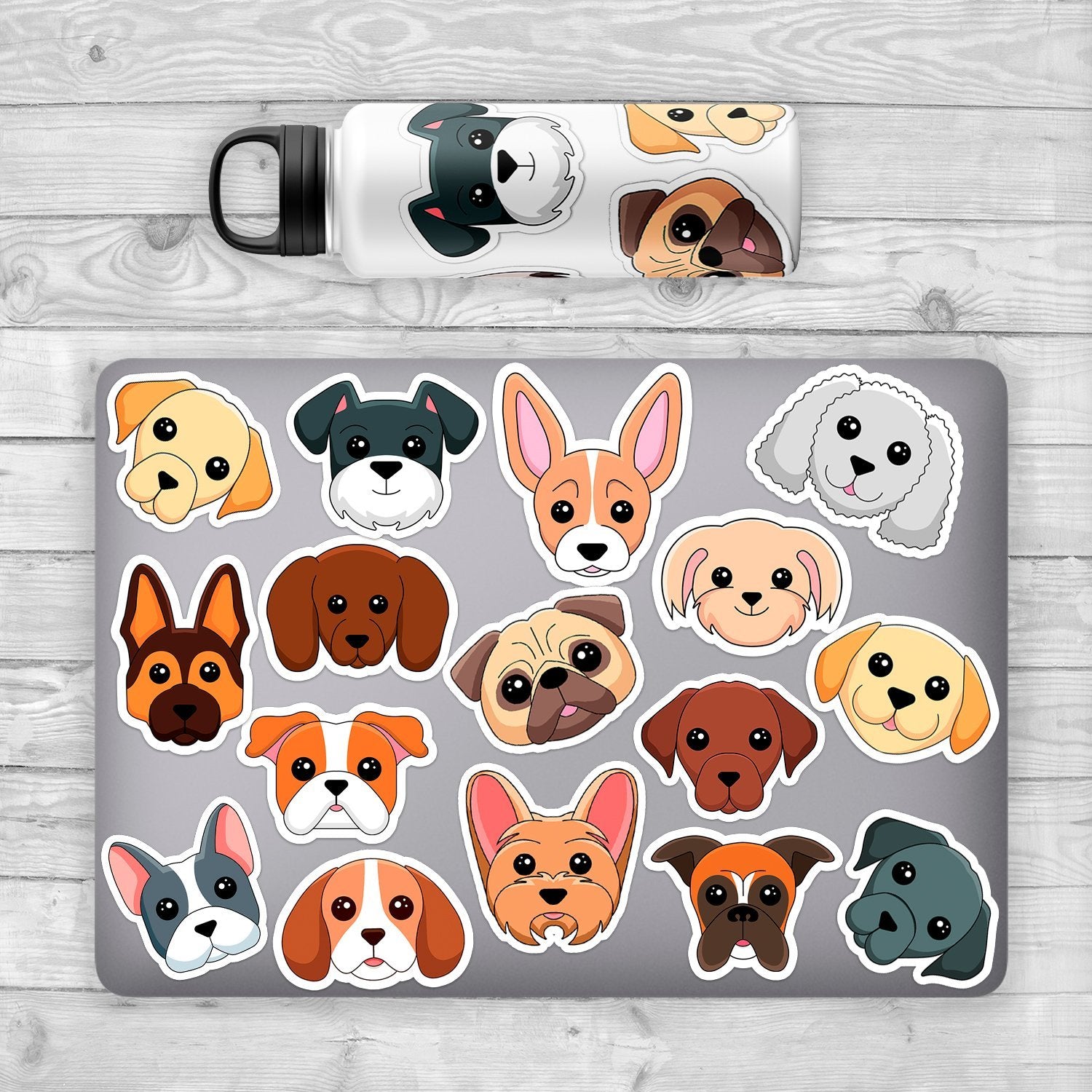Pug Sticker - Dogstickers.co