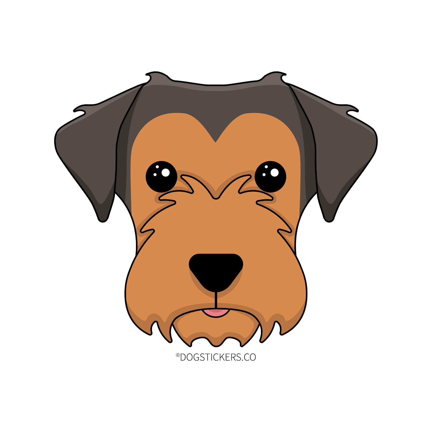 Terrier Sticker - Dogstickers.co